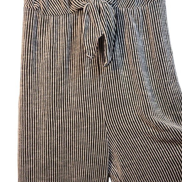 Caution to the wind size medium striped jumpsuit - Picture 2 of 5